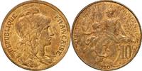 France 10 Centimes Coin, Dupuis, Paris, Bronze, KM:843 -