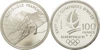 France 100 Francs Coin, Silver, KM:971, Gadoury:C1 -
