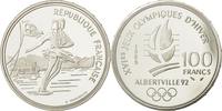 France 100 Francs Coin, Silver, KM:972, Gadoury:C3 -