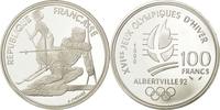 France 100 Francs Coin, Silver, KM:984, Gadoury:C13 -