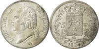 France 5 Francs Coin, Louis XVIII, Louis XVIII, Lille -