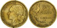 France 20 Francs Coin, Guiraud, Beaumont - Le Roger -