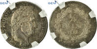 France 1/4 Franc Coin, Louis-Philippe, Paris, Silver -