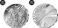 France 10 Euro MOLIERE - L'ART DE LA PLUME, Silver -