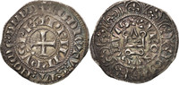 France Maille Blanche Coin, Philip IV, Silver, Duplessy:215 -