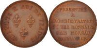 France 5 Francs Coin, Charles X, Paris, Bronze, Mazard:898a -