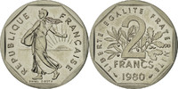France 2 Francs Coin, Paris, Nickel, KM:P671, Gadoury:123.P1 -