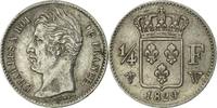 France 1/4 Franc Coin, Charles X, Lille, Silver, KM:722.12 -