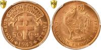 Cameroon 50 Centimes Coin, Pretoria, PCGS, MS66RD, Bronze -