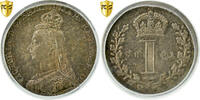 Great Britain Penny Victoria, London, Maundy, Silver, PCGS -