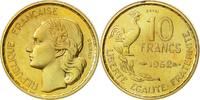 France 10 Francs Coin, Guiraud, Essai-Piéfort, Aluminum-Bronze -