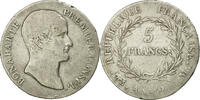 France 5 Francs Coin, Napoléon I, Toulouse, 12/XI -