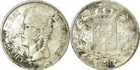 France 5 Francs Coin, Charles X, Paris, Silver, KM:727 -