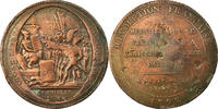 France 5 Sols 1792 Birmingham Coin, Monneron, Birmingham, Bronze, KM:Tn34 VF(20-25)