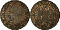 France Centime Coin, Napoleon III, Napoléon III, Paris -