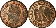 France Centime Coin, Napoleon III, Napoléon III, Paris -