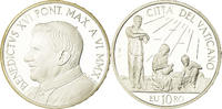 Vatican 10 Euro Pape Benoit XVI, Journée mondiale de la Paix -