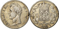 France 5 Francs Charles X, Limoges, Silver, KM:720.6 -