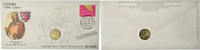 Cyprus 2 Euro Enveloppe philatélique numismatique, Bi-Metallic -