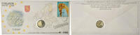 Finland 2 Euro Enveloppe philatélique numismatique, Bi-Metallic -