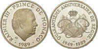 Monaco Medal 40 ème Anniversaire de Rainier III, Silver -