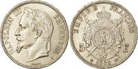 France 5 Francs Napoleon III, Paris, Silver, NGC, Gadoury:739 -