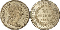 France 20 Francs Coin, Concours de Magniadas, ESSAI, Tin -