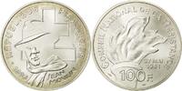 France 100 Francs Coin, Silver, KM:1023, Gadoury:C39 -