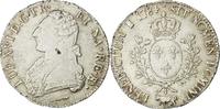 France Ecu Coin, Louis XVI, Écu de Béarn aux branches d'olivier, Pau -
