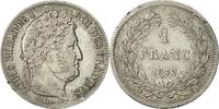 France Franc Coin, Louis-Philippe, Rouen, Silver, KM:748.2 -