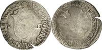 France 1/8 Ecu Coin, Henri IV, Saint Lô, Silver, Sombart:4684 -