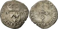 France 1/4 Ecu Coin, Henri IV, Angers, Silver, Sombart:4686 -