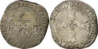 France 1/4 Ecu Coin, Henri IV, Bayonne, Silver, Sombart:4686 -