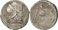 Denarius Coin, Carisia, Rome, Silver, Crawford:464/3b -