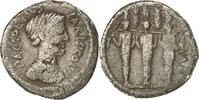 Denarius Coin, Accoleia, Rome, Silver, Crawford:486/1 -
