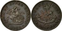 Canada 1/2 Penny token, UPPER CANADA, Birmingham, Copper -