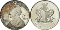 Malta Pound Coin, Silver, KM:13 -