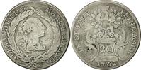 German States 20 Kreuzer Coin, BRANDENBURG-ANSBACH, Alexander, KM 246 -