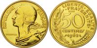 France 50 Centimes Coin, Marianne, Paris, ESSAI -