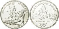 France 100 Francs Coin, Paris, ESSAI, Silver, Gadoury:C13 -