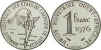 West African States Franc Coin, Paris, ESSAI, Steel, KM:E8 -