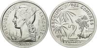 Comoros 2 Francs Coin, Paris, ESSAI, Aluminum, KM:E2 -