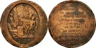 France 5 Sols 1792 Birmingham Coin, Monneron, Birmingham, Bronze, KM:Tn31 VF(20-25)