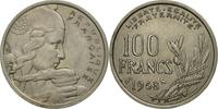 France 100 Francs Coin, Cochet, Chouette, Copper-nickel -
