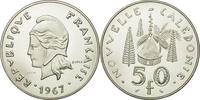 New Caledonia 50 Francs Coin, Paris, ESSAI, Nickel, KM:E13 -