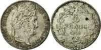 France 1/4 Franc Coin, Louis-Philippe, Paris, Silver -