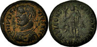 Follis Coin, Licinius I, Kyzikos, Copper, RIC:9 -