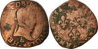 France Double Tournois 1580 Tours Coin, Henri III, Tours, Copper SGE+ 38.66 US$  +  29.33 US$ shipping