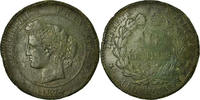 France 10 Centimes Coin, Cérès, Bordeaux, Bronze, KM:815.2 -
