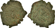 Half Follis Coin, Justin II, Nicomedia, Copper, Sear:370 -